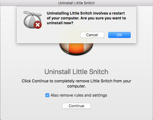 Uninstall little snitch completely mac